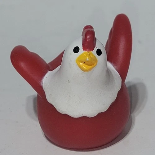 Vintage Fisher Price Chunky Little People 1990 Farm Barn Rooster