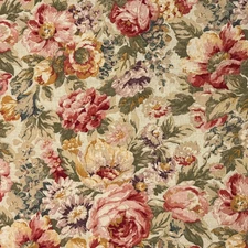 Mill Creek Raymond Waites PENNDALE Floral ALOE Drapery Pillow Sewing Fabric BTY