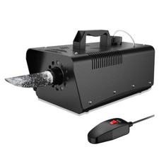 Snow Machine, 650W Snow Maker Machine, Durable Fake Snow Maker Black