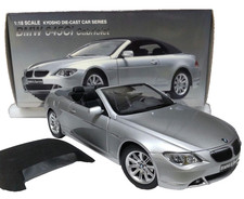 KYOSHO 1/18 BMW 645 Ci Cabriolet Silver