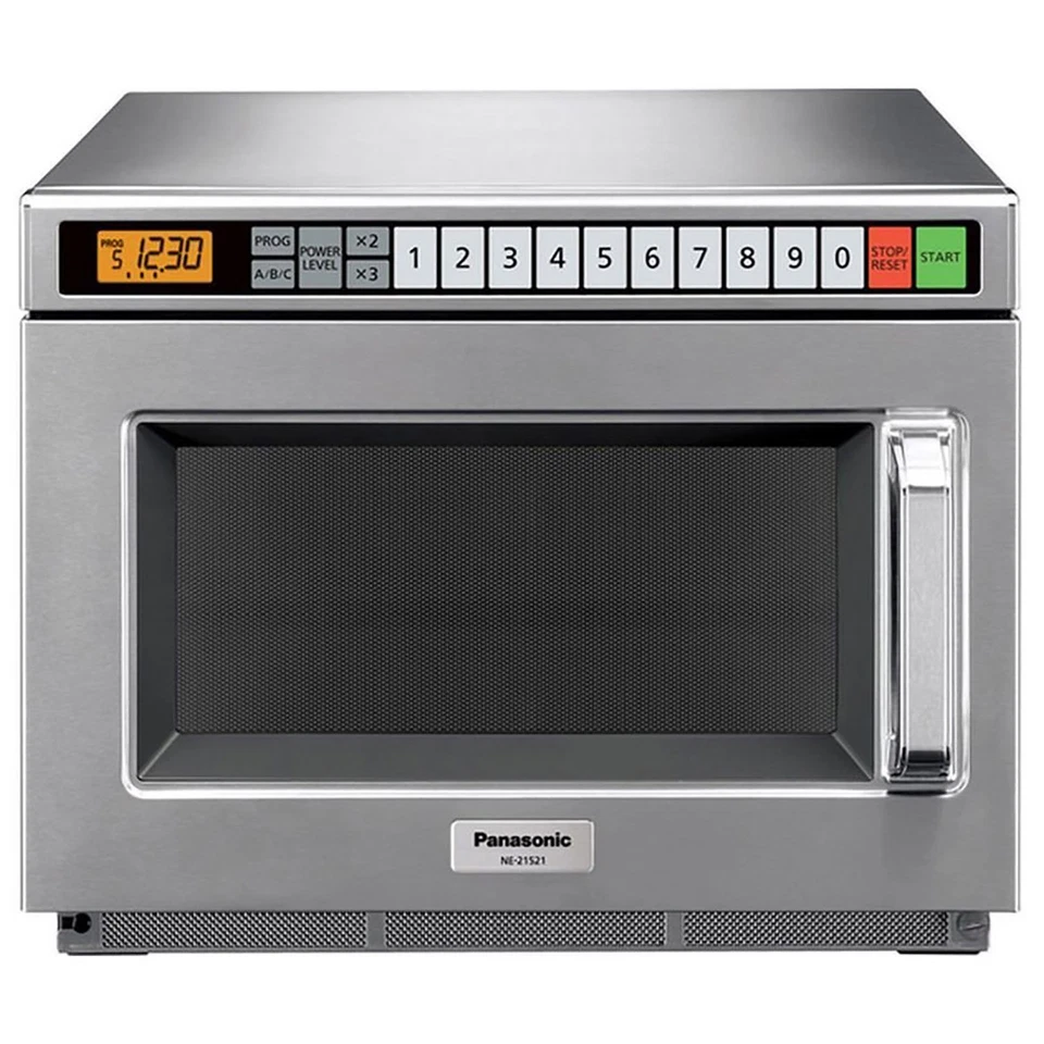 Panasonic NE-21521 - Horno microondas comercial 0,6 cúbicos Ft. 2100 vatios