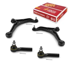 Front Lower Control Arm & Outer Tie Rod End Kit for 1999-2004 Honda Odyssey