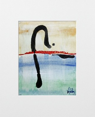 Fine art Print '' Harmony #1 '' 5 x 7 inch on 8 x 10 Mat By Wendel Johnston