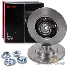 BREMBO 2x BREMSSCHEIBEN HINTEN FÜR CITROEN C3 C4 OPEL CROSSLAND PEUGEOT 207 307
