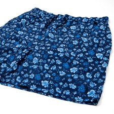 Polo Ralph Lauren Swim Trunks Mens Size 3XB Shorts Drawstring Blue Floral Resort