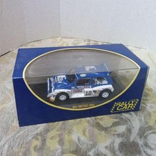 IXO 1/43 MG Metro 6R4 Model Car Toy New in Box, Minor Case Damage