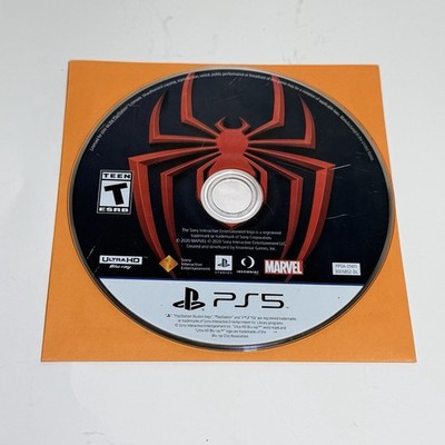 Spider-Man Miles Morales Marvel Ultimate Edition Disc Only Untested