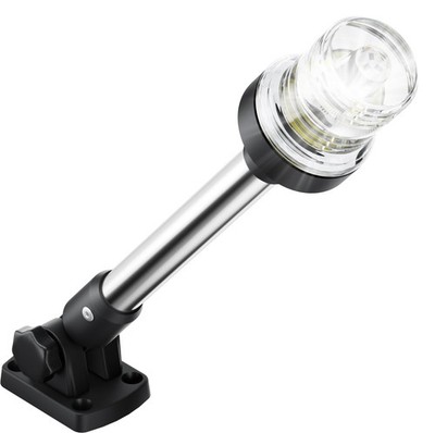 12 Inches Anchor Light Stern Light White Navigation Lights for Boats LED Wate...