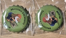 2  Capsules Verte Ipa 75 Cl  Bière CHOUFFE  Belgique Pour Laure_cocu 