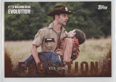 2017 Topps The Walking Dead Evolution Brown Rick Grimes #2 1u6