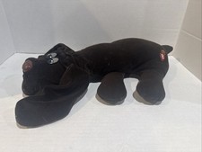 Vintage Tonka Pound Puppy plush toy chocolate Brown w sad eyes