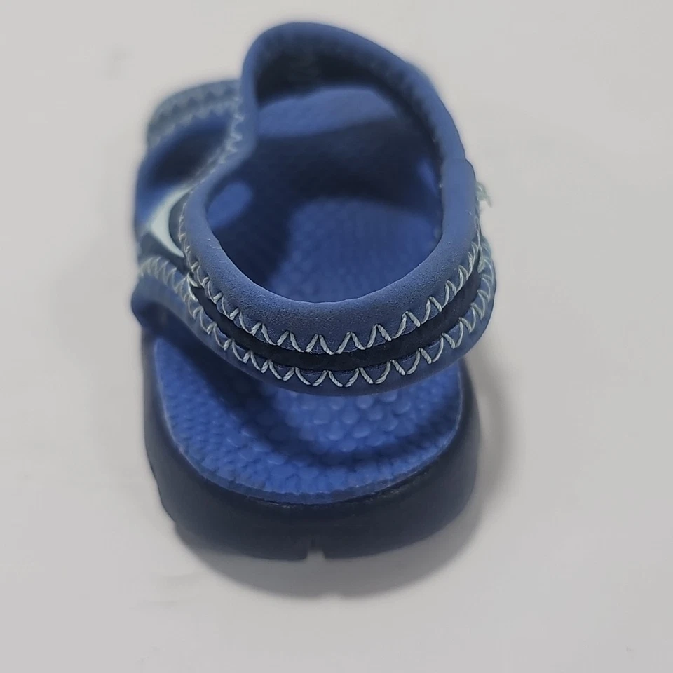 Kids Nike Sunray Sandals Blue Infant Toddler Sz 2c - Image 3 of 4