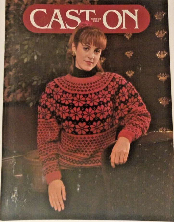 Vintage Cast On Magazine 1987 1988 1990 Lot of 4 - Image 2 of 4