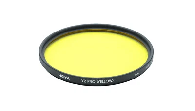 HOYA Y2 Pro (YELLOW) Filter 46, 49, 52, 55, 58, 62, 67, 72, 77, 82mm, Gelb, NEU