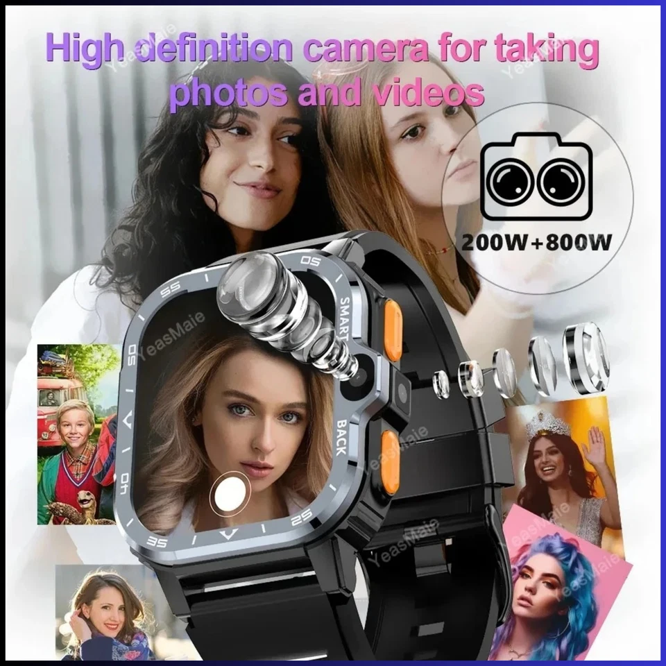 MONTRE CONNECTEE AUTONOME 4G APPELS GPS NFC APPLICATIONS - Photo 4/4