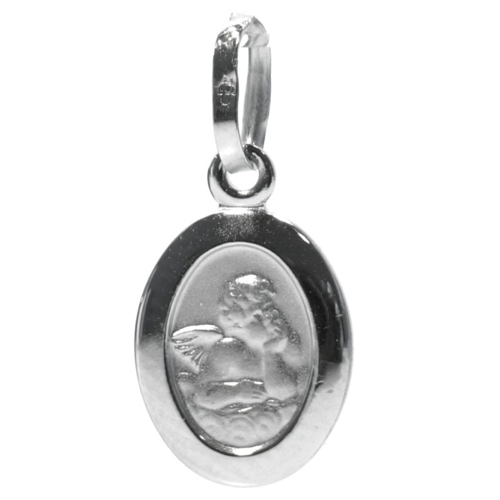 Basic Silber STG09 Kinder Anhnger Schutzengel Silber Kinderschmuck 4190₽