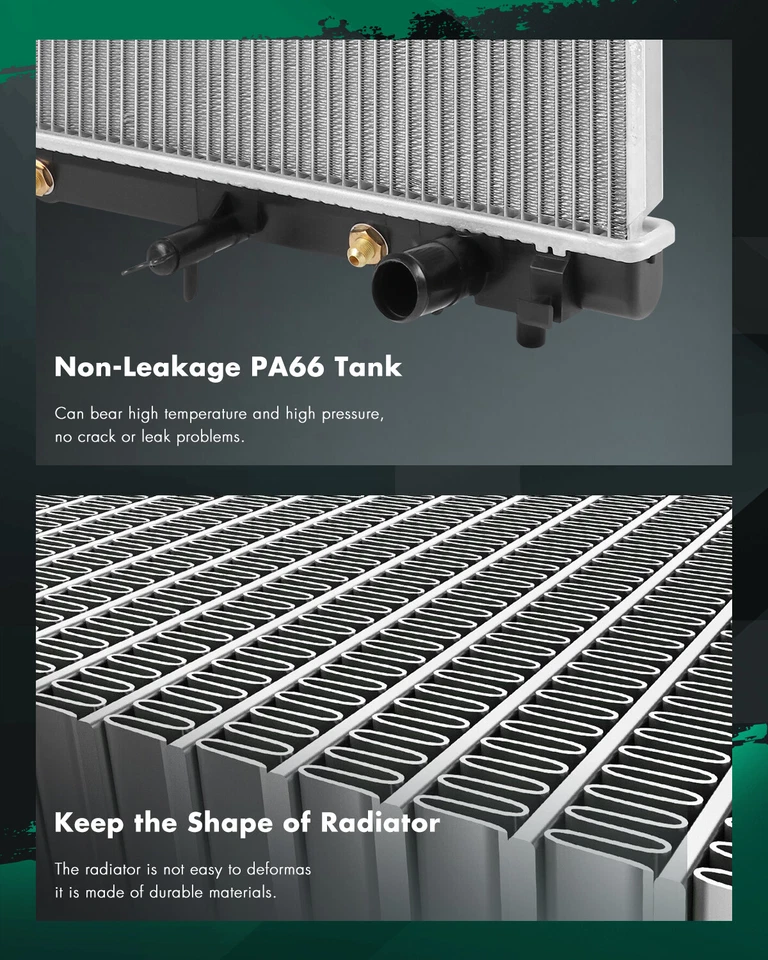 Radiador 2890 para Toyota Yaris 2006-2019 1,5 L 2008-2014 Scion xD 1,8 L aluminio Foto 4 de 4