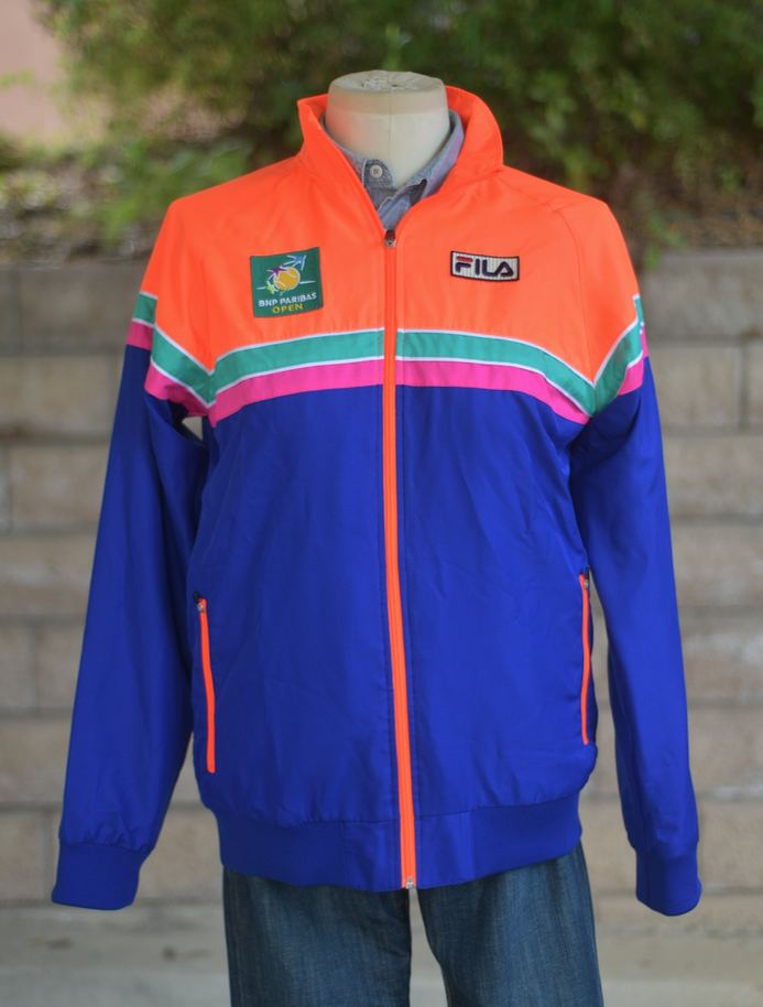 Fila BNP Paribas Open xSmall Official warm up Jacket Track Fila BNP Paribas Open xSmall Official warm up Jacket Track