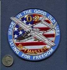 Cessna O-2 SKYMASTER USAF Vietnam Era TSS Observation Squadron Patch