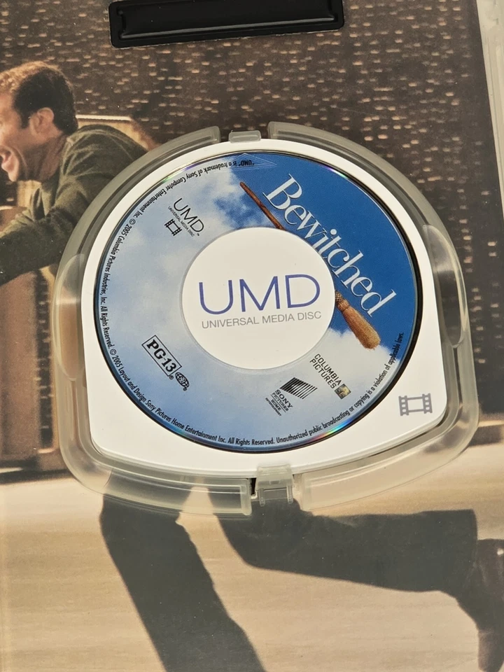 BEWITCHED UMD For PSP Movie 2005 Sony Playstation portable Will Ferrell Nicole  Foto 3 de 4