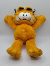 Vintage 1981 Dakin Garfield Plush Stuffed Animal Height 12" Standing Arms Up