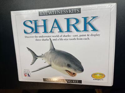 NEW/SEALED Eyewitness Kits Shark Casting Kit Hands On Learning