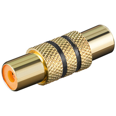 2 ST. Audio-Adapter  mit schwarzem Farbring 10024