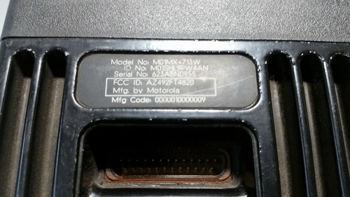 Motorola MCS 2000 M01SHL9PW4AN - 第 7/8 張圖片