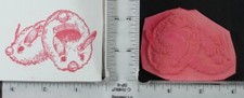 Rubber stamp, UNMOUNTED MEDIUM 1