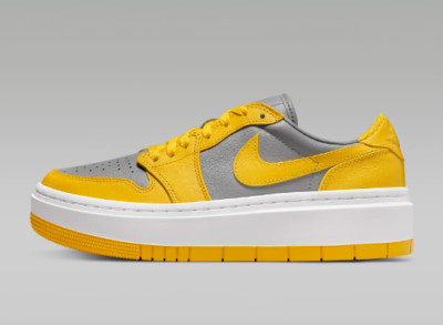 Size 11 - Jordan 1 Elevate Low Cement Gray Varsity Maize 2196