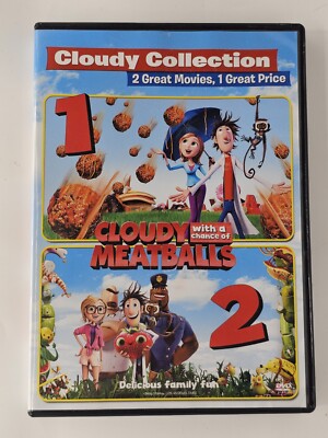 Cloudy with a Chance of Meatballs / Cloudy with a Chance of Meatballs 2 (DVD)