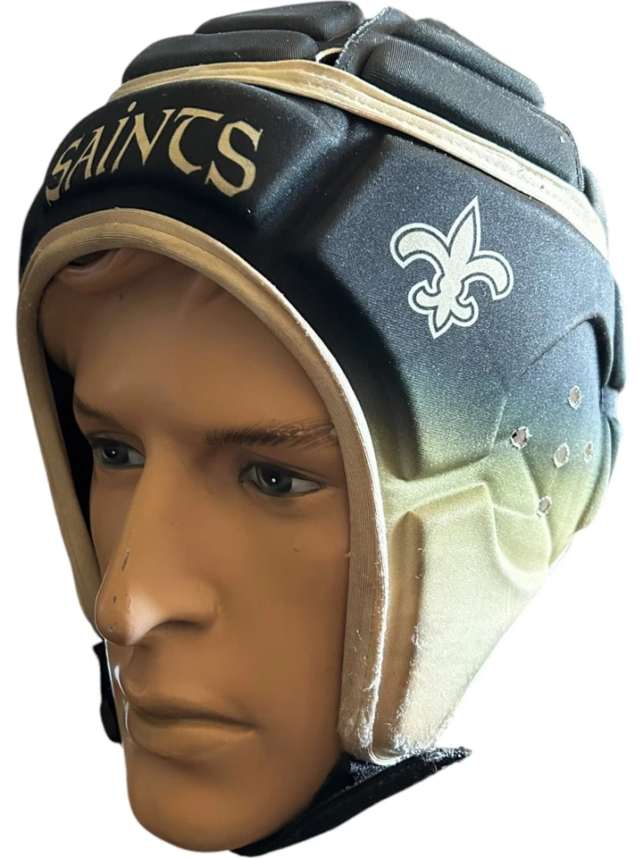 Showtime Athletics SAINTS YXL Tocado Soft Shell Hecho en Pakistán Foto 2 de 4