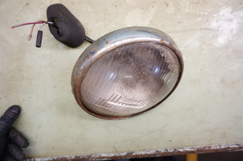 Triumph Bonneville T120R T120 R 650 T120V Trophy TR6 1971 *2678 faros  Foto 2 de 4