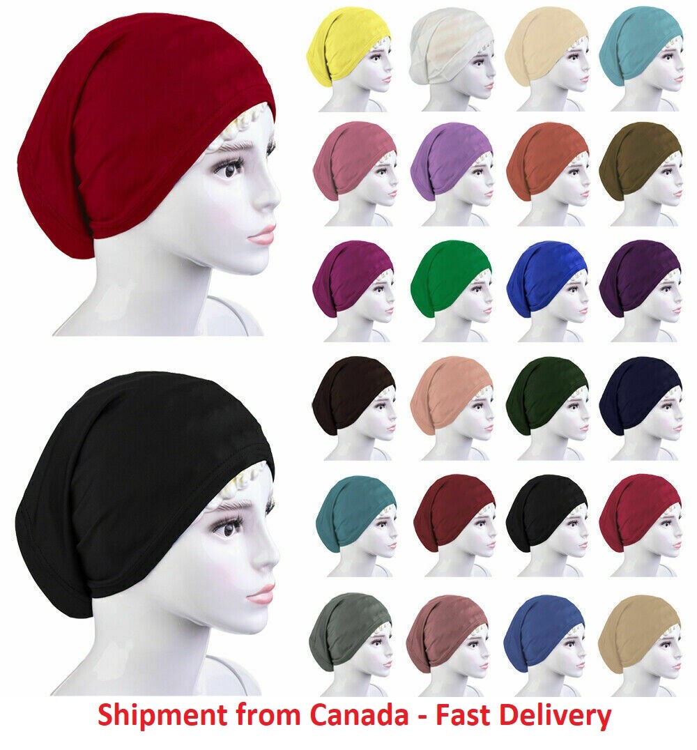 Muslim Hijab cap Under Scarf CAP Tube Bonnet Inner Cap Bone Head