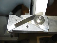 Lathe Tool Bit Grinding Jig, 60 Degree Grinding Jig for 3/8" Thread Cutting Bits