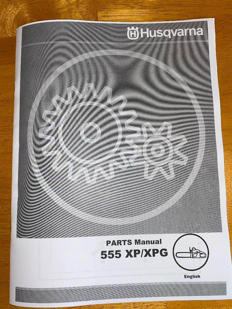 Husqvarna 555 XP, XPG, 555XP Chainsaw Illustrated Parts Diagram List ...