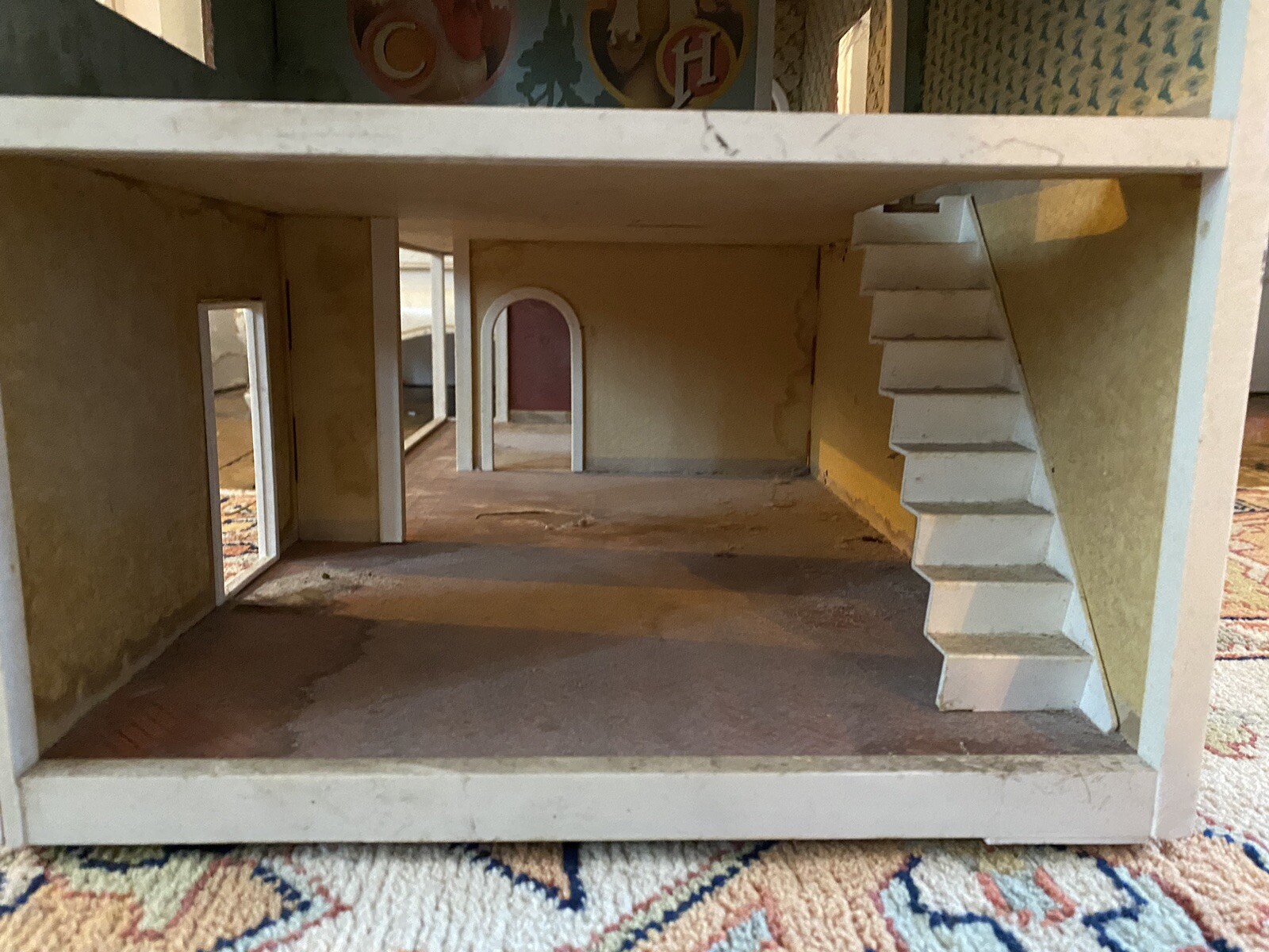 Rare Caroline's Home 1970's Vintage Dolls House Repair Restoration