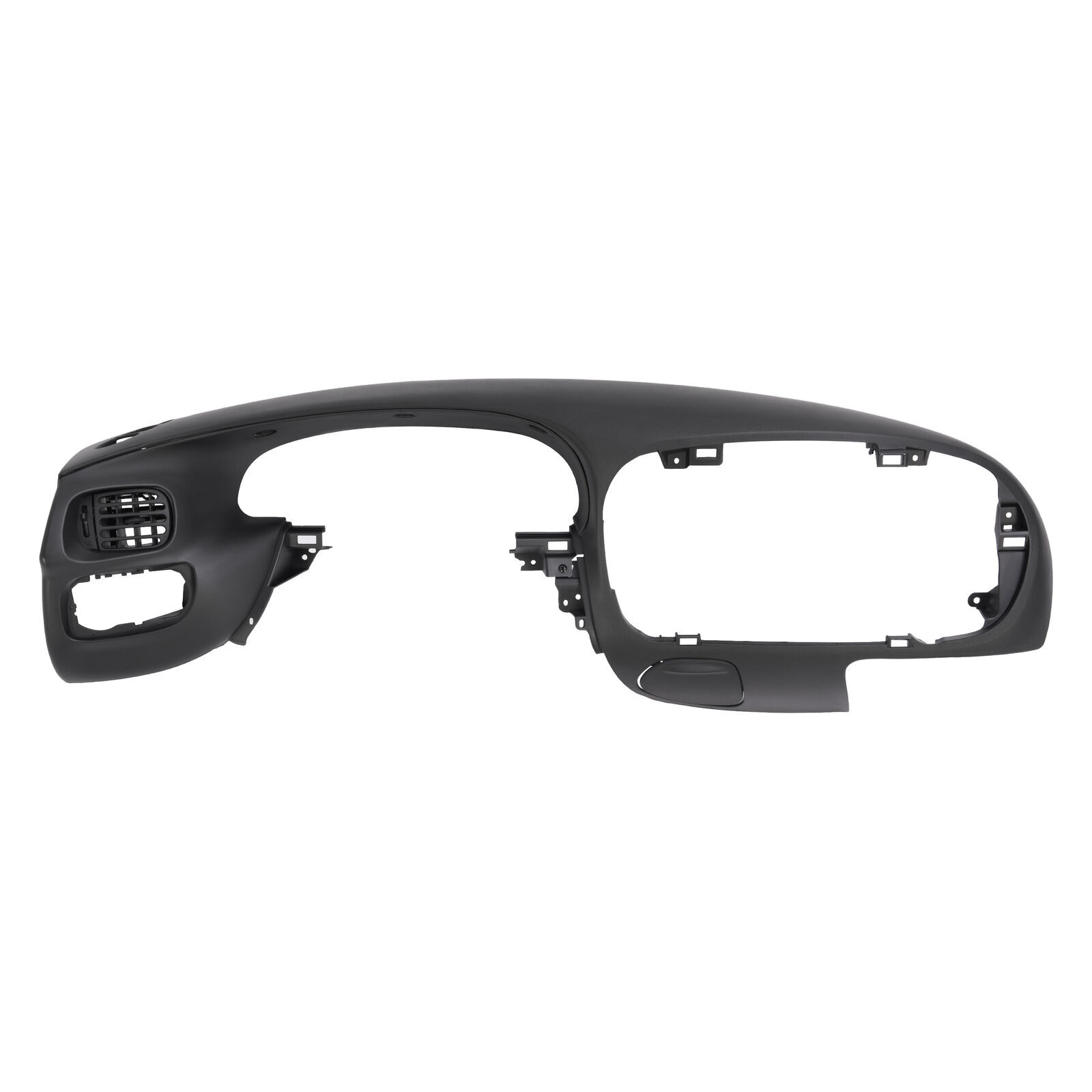 For 97-03 Ford F150 Dash Pad Bezel & Center Dash Radio Bezel W/ Air Vent Black