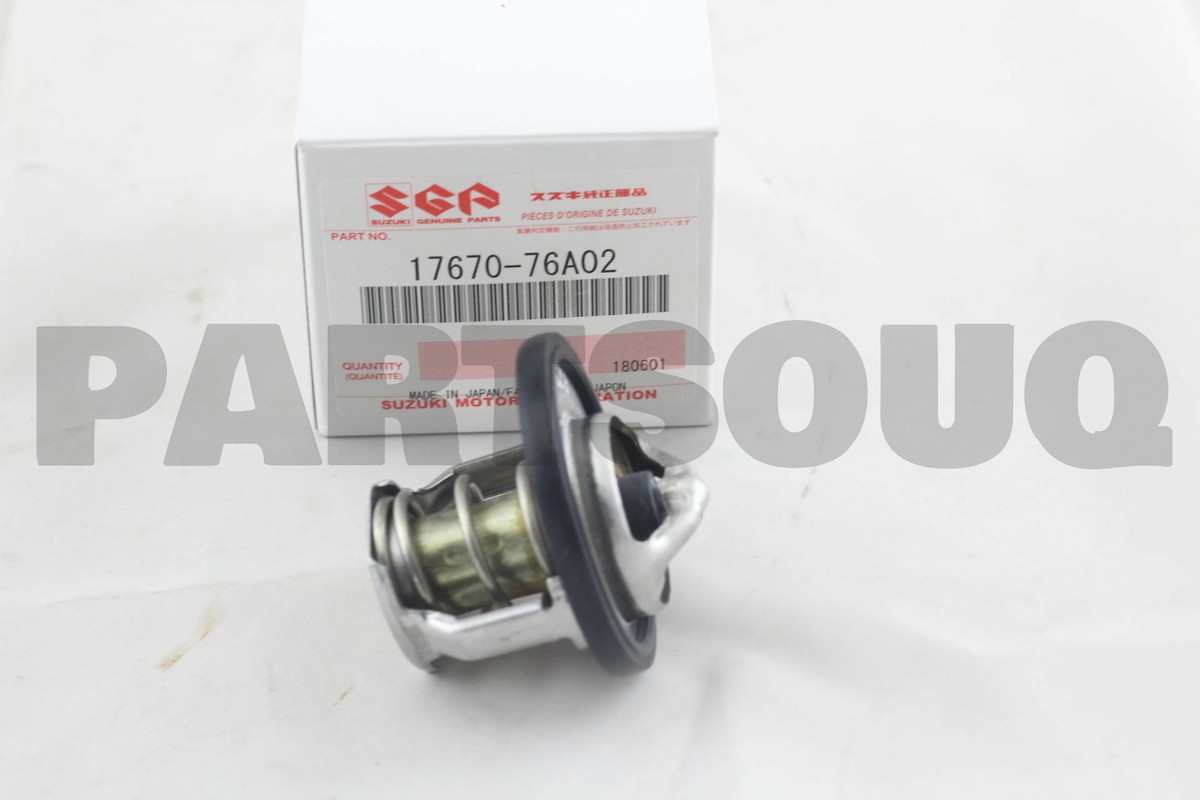 1767076A02 Genuine Suzuki THERMOSTAT COMP,82 DEG 17670-76A02 | eBay
