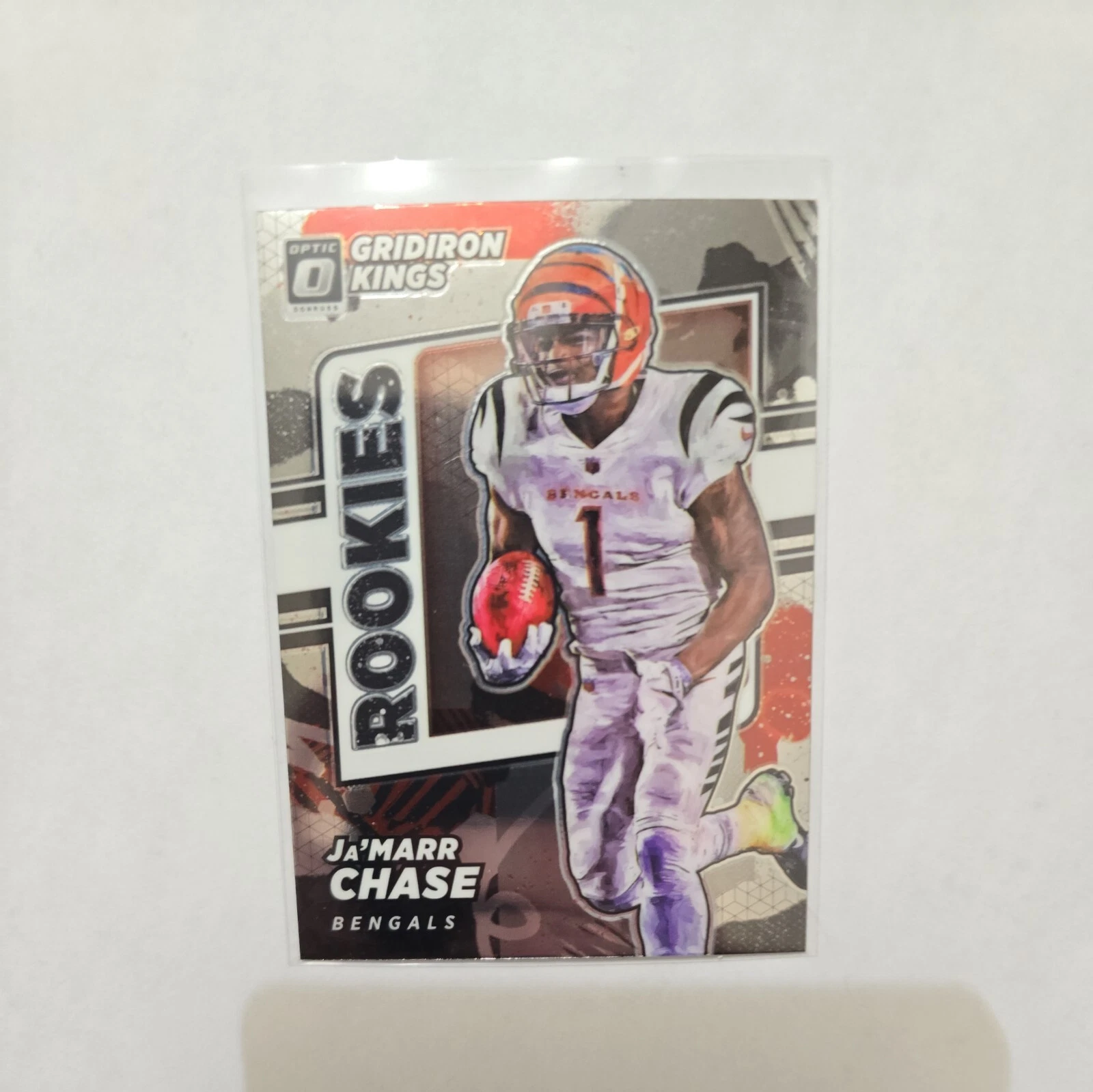 2021 Panini Donruss Optic - Rookie Gridiron Kings #RGK-7 Ja'Marr Chase (RC)