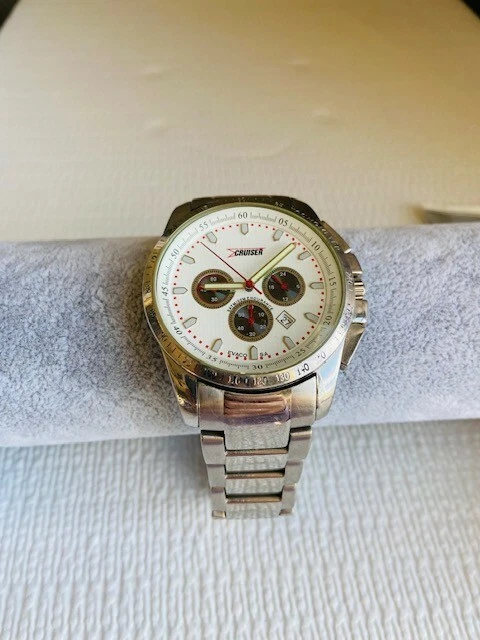 Cruiser stainless online steel watch