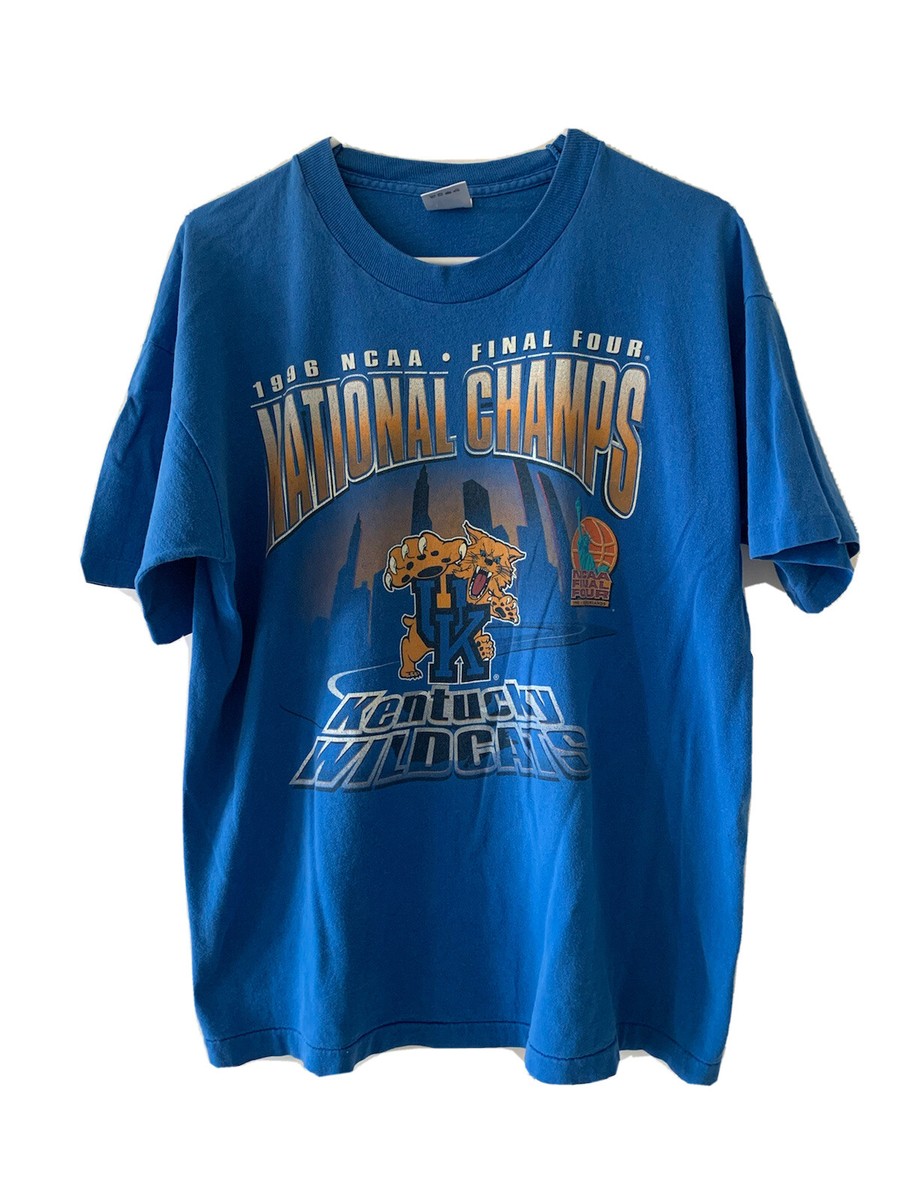 Vintage Kentucky Wildcats 1996 NCAA National Championship Tshirt