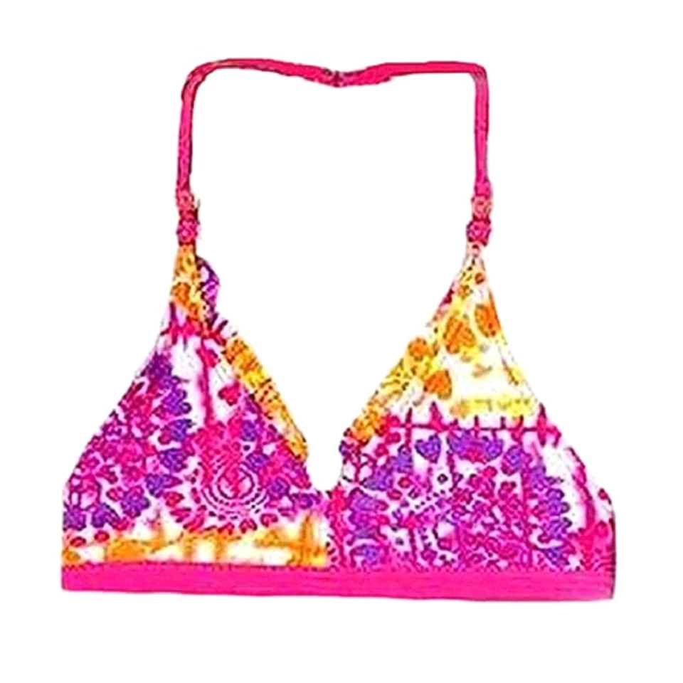 Bikini Jantzen Big Girls 2 piezas - Naranja/Rosa - XL (16) - NUEVO CON ETIQUETAS Foto 2 de 3