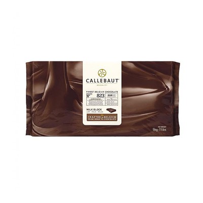 Callebaut Milk chocolate block 5kg (5410522235562)