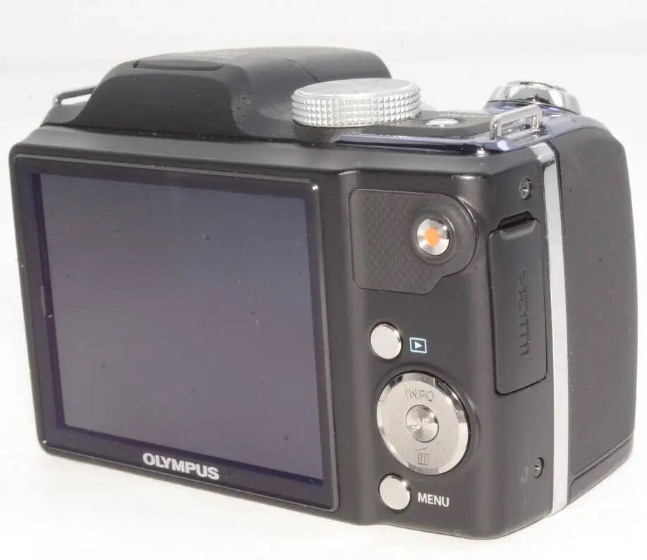 Olympus SP-720UZ SP720 UZ Black 14 MP Cmos 26X Optical Zoom