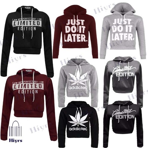 crop hoodies for girls