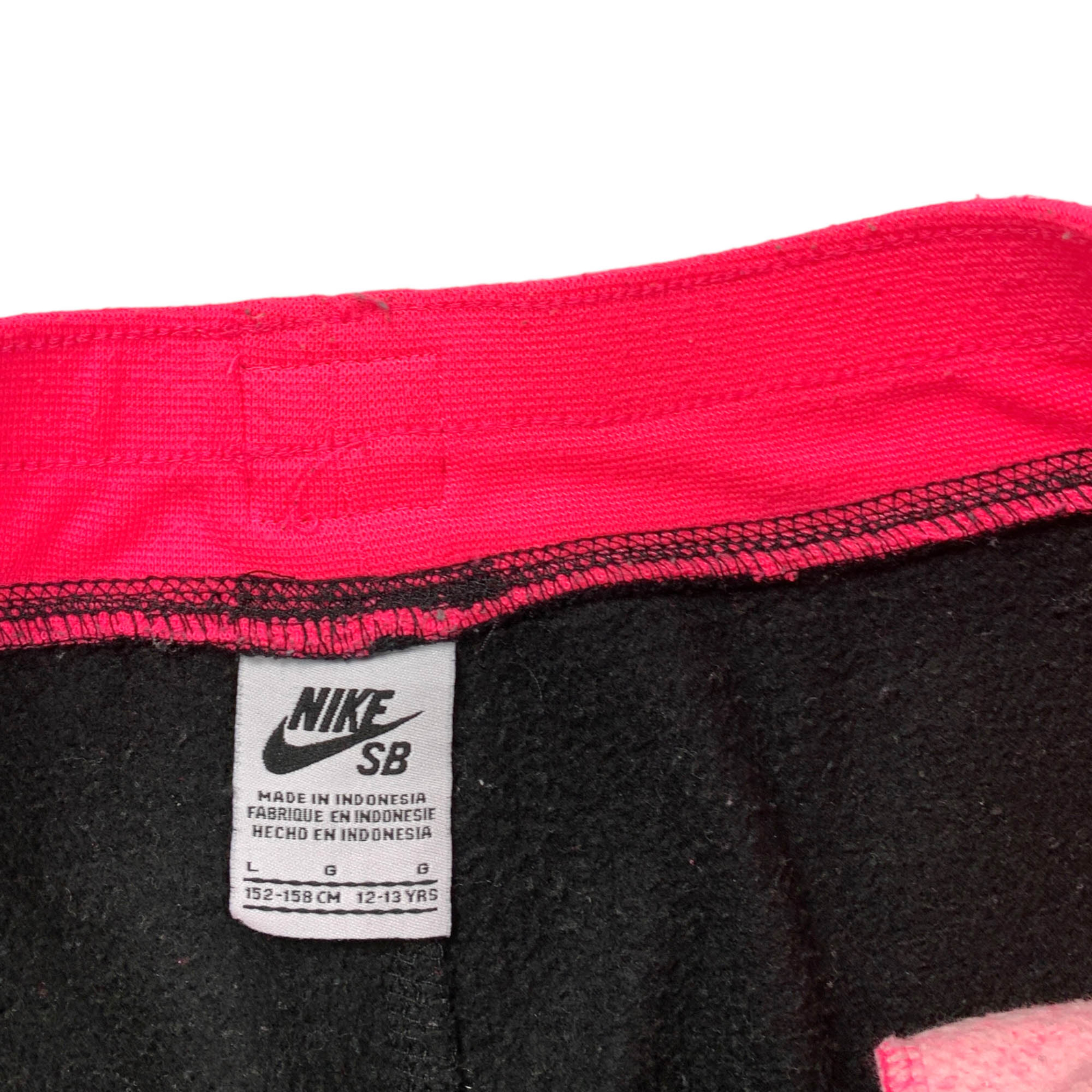 ALTRA Pantaloni da jogging Nike SB vintage nero rosa piccoli