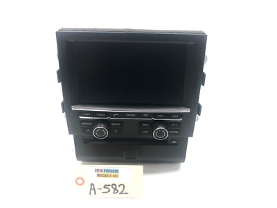 2016 PORSCHE MACAN MULTIMEDIA AUDIO RADIO RECIEVER CD PLAYER HEADUNIT OEM