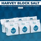 (6Pack- 12 blocks) Harvey Block Salt Suitable For All Water Softener Machines