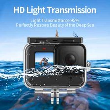 60M Waterproof CaseUnderwater Diving Housing Cover With Dive Filter Accessories